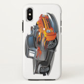 Hoofdkussen - Oranje Vlammen Case-Mate iPhone Case (Achterkant)