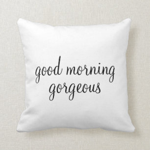 Hoofdkussen   van hem - Goedemorgen (Stijl 1) Kussen