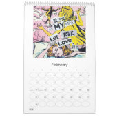 Hoofdkwartier 12 maanden Agenda Kalender (Feb 2027)