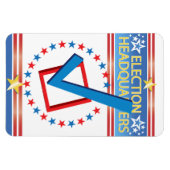 Hoofdkwartier gecontroleerd - magneet (Horizontaal)