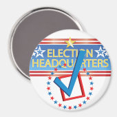 Hoofdkwartier gecontroleerd - magneet (Voorkant / Achterkant)