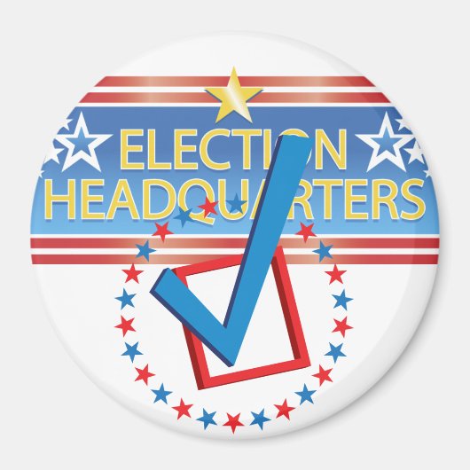 Hoofdkwartier gecontroleerd - magneet (Voorkant)