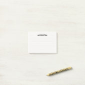 Hoofdkwartier Georganiseerde Chaos | Grappige Kant Post-it® Notes (Op bureau)