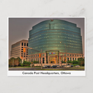 Hoofdkwartier van Canada Post Briefkaart