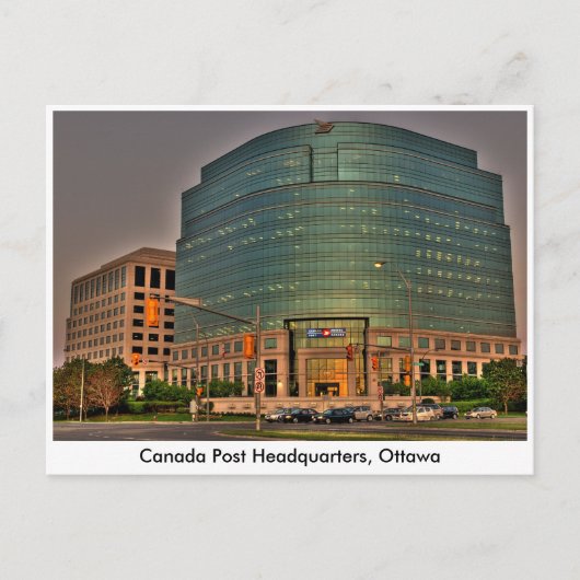 Hoofdkwartier van Canada Post Briefkaart (Voorkant)
