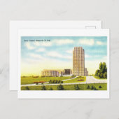 Hoofdkwartier van de staat in Bismarck, North Dako Briefkaart (Voorkant / Achterkant)