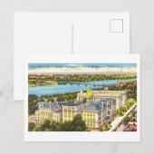 Hoofdkwartier van de staat in Trenton, New Jersey Briefkaart (Voorkant / Achterkant)