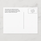 Hoofdkwartier van het Keweenaw National Historic P Briefkaart (Achterkant)