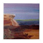 Hoofdland bij Long Sands Tegeltje (Voorkant)