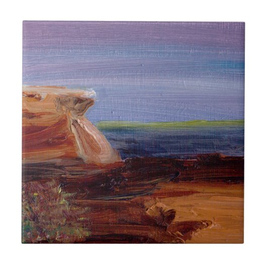 Hoofdland bij Long Sands Tegeltje (Voorkant)