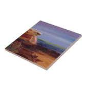 Hoofdland bij Long Sands Tegeltje (Zijkant)