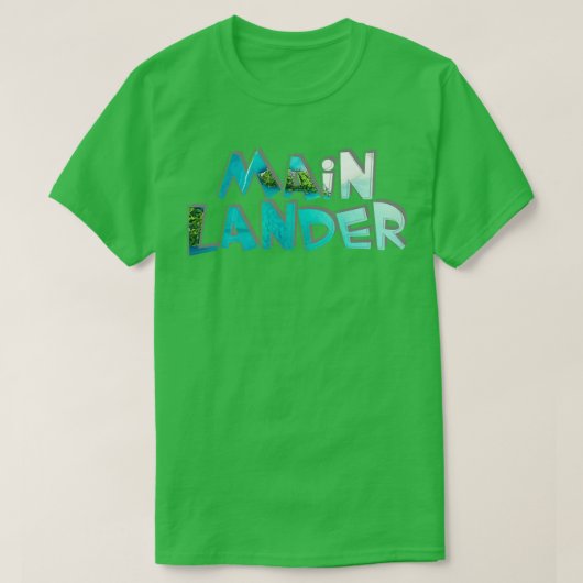 Hoofdlander T-shirt (Design voorkant)