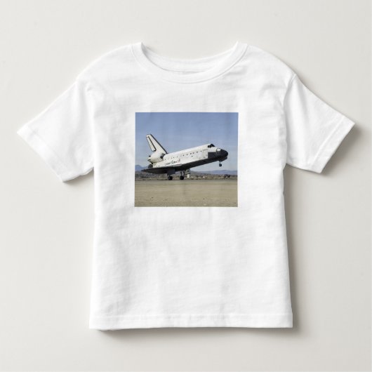 Hoofdlandingsgestel van de Space Shuttle Endeavor Kinder Shirts (Voorkant)