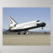 Hoofdlandingsgestel van de Space Shuttle Endeavor Poster (Voorkant)