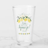 Hoofdlemoenen groen bruidsfeest glas (Voorkant)