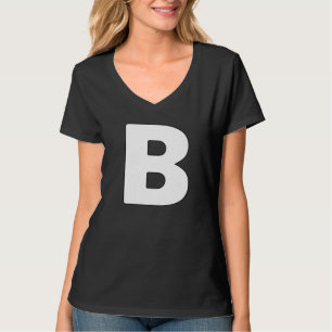 Hoofdletter B Matching Group Letters Alphabet C T-shirt