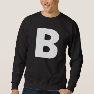 Hoofdletter B Matching Group Letters Alphabet C Trui