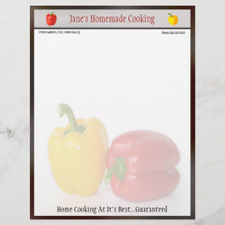 Hoofdletterhoofd van de voedingscommissie Letterhe Custom Briefhoofd