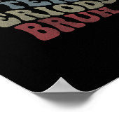 Hoofdletters En Punten Bruh Poster (Hoek)