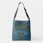 Hoofdletters klaar voor caper crossbody tas (Achterkant)