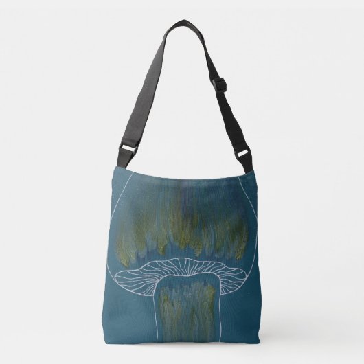 Hoofdletters klaar voor caper crossbody tas (Voorkant)