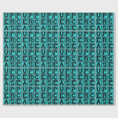 Hoofdletters, Letterstijl Cadeaupapier (Vlak)