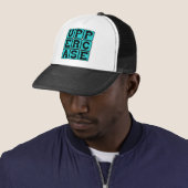 Hoofdletters, Letterstijl Trucker Pet (In situ)