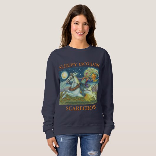 HOOFDLEZEN HORSEMAN SCARECROW & MULE SWEATSHIRT Na (Voorkant volledig)