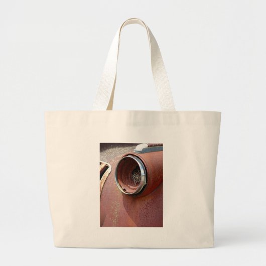 Hoofdlichtnede Grote Tote Bag (Voorkant)