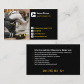 Hoofdloodgieter | Handig Man Visitekaartje (Voorkant / Achterkant)