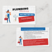 Hoofdloodgieter | Handig Man Visitekaartje (Voorkant / Achterkant)