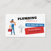 Hoofdloodgieter | Handig Man Visitekaartje (Voorkant)