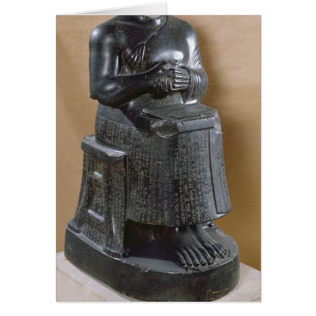 Hoofdloos standbeeld van prins Gudea als (Voorkant)