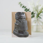Hoofdloos standbeeld van prins Gudea als Briefkaart (Staand voorkant)