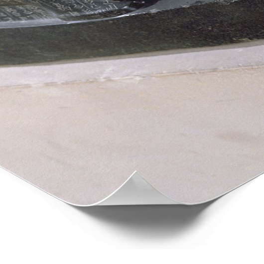 Hoofdloos standbeeld van prins Gudea als Poster (Hoek)