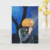 Hoofdloze Biker Kaart (Gele Bloem)