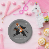 Hoofdloze Horseman halloween Papieren Bordje (Feest)