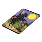 Hoofdloze Horseman Ichabod Crane fridge magnet Magneet (Linkerzijde)