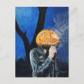 Hoofdloze motorfiets briefkaart (Voorkant)