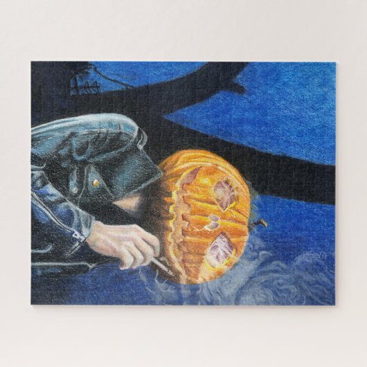 Hoofdloze motorfiets legpuzzel (Horizontaal)