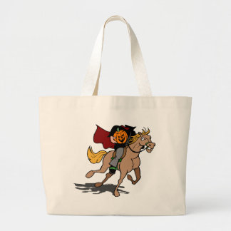 Hoofdloze paardenrennen grote tote bag