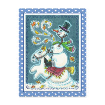 HOOFDLOZE RUITER SNEEUWMAN, XMAS HALLOWEEN HUMOR,