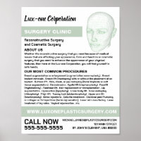 Hoofdmodel, plastische chirurg, plastische chirurg