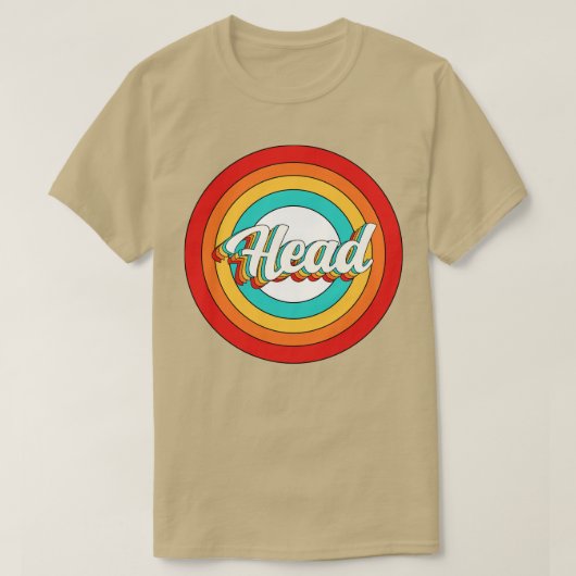Hoofdnaam Shirt  Hoofdcirkel (Design voorkant)