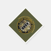 Hoofdofficier bevelschrift 4 (CW4) Bevordering Servet (Hoek)