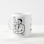 Hoofdonderzoeker Koffiemok (Voorkant links)