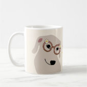 Hoofdpersonage Energie Moppige Hond Bril Mok (Links)