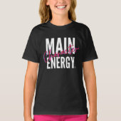 Hoofdpersonage Energie! T-shirt (Voorkant)