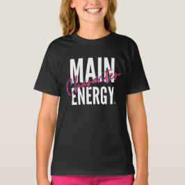Hoofdpersonage Energie! T-shirt
