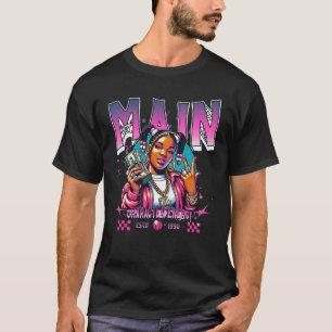 Hoofdpersonage-energie T-shirt